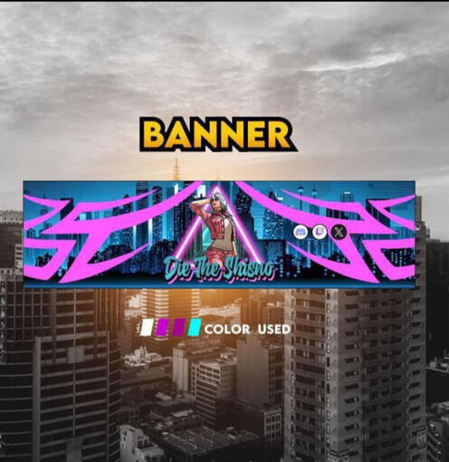 streamer banner